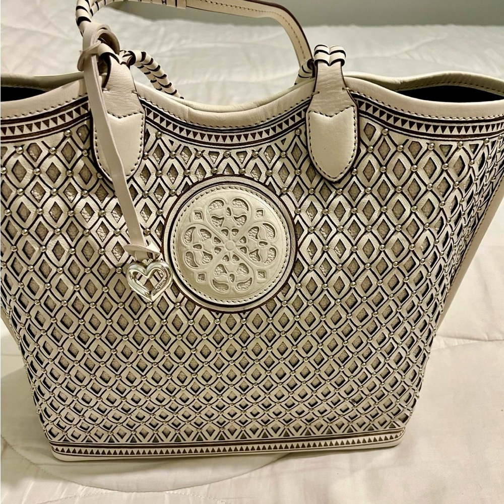 Brighton Riva Leather Tote Bag